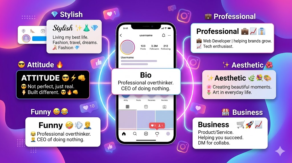 Free Instagram Bio Generator Online