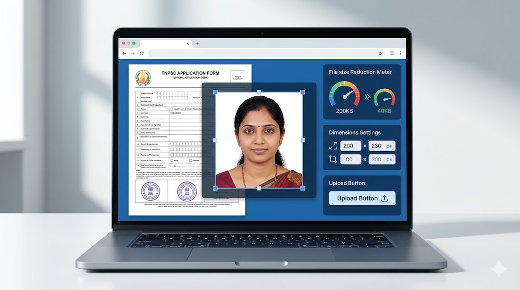 Compress TNPSC Photo Online Free